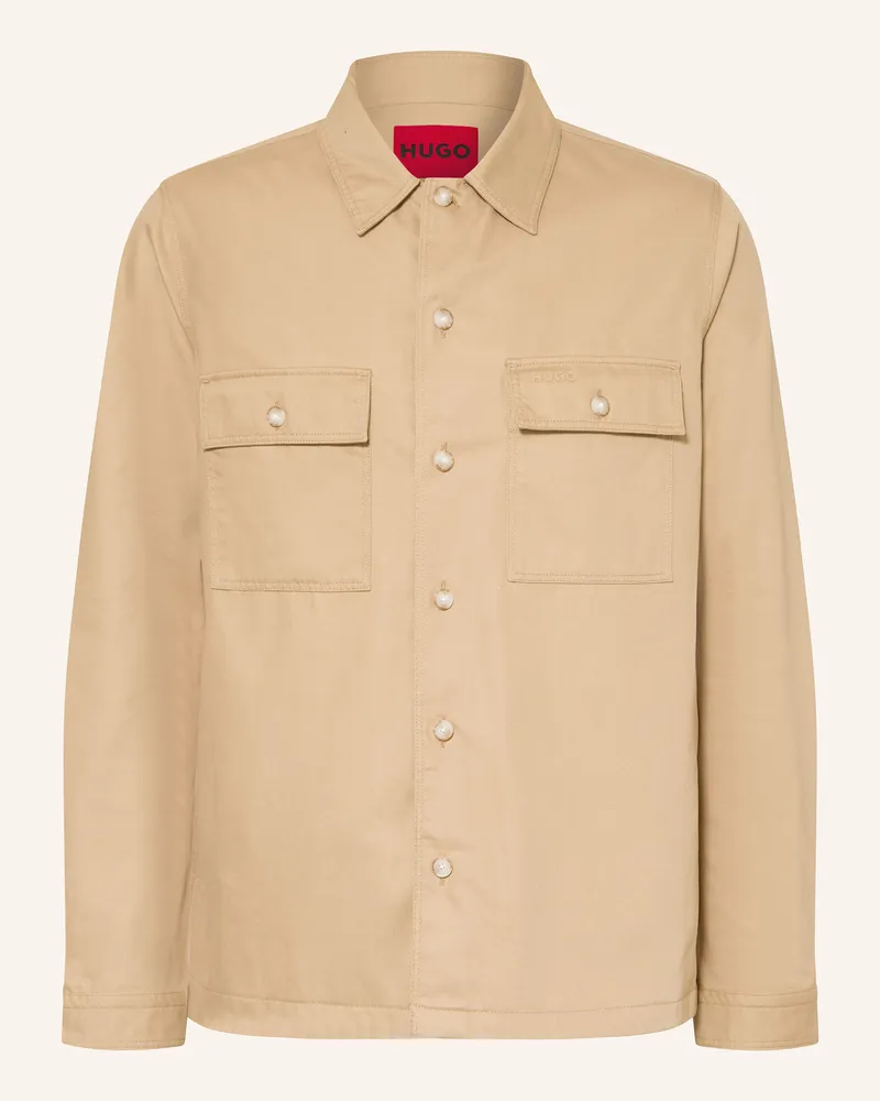 HUGO BOSS Overshirt Epoldo beige Beige