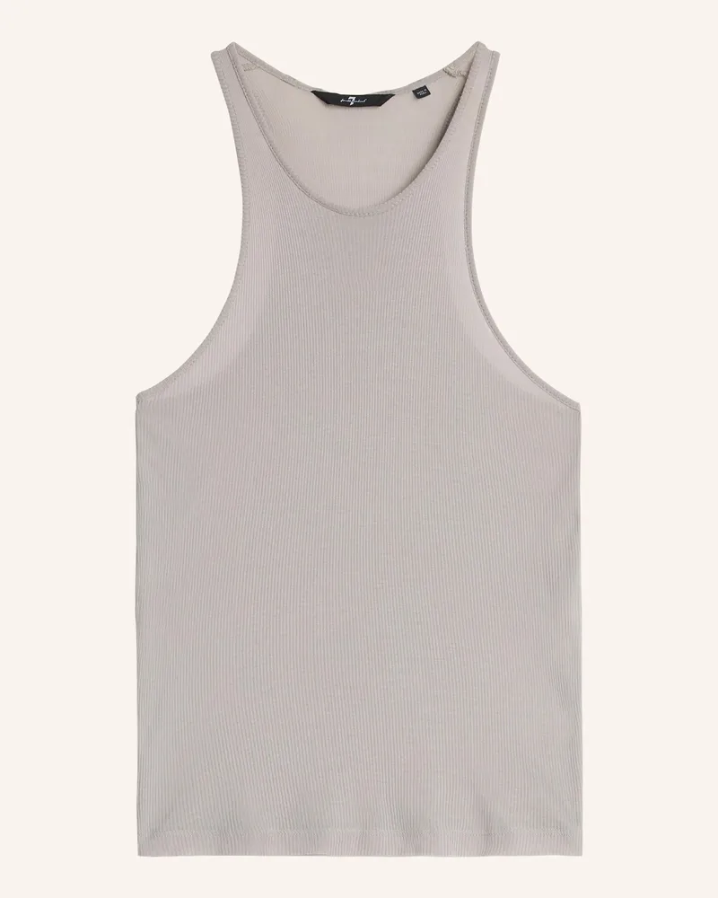 7 for all mankind TANK Top Grau