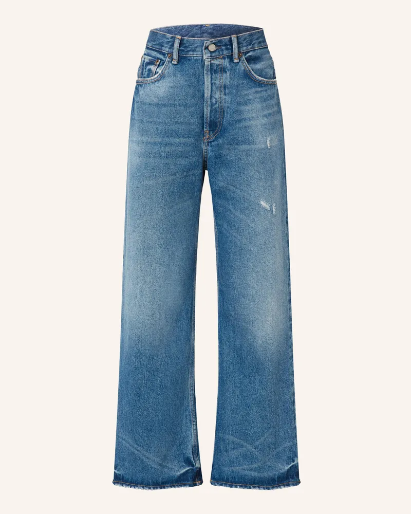Acne Studios Wide Leg Jeans Mid