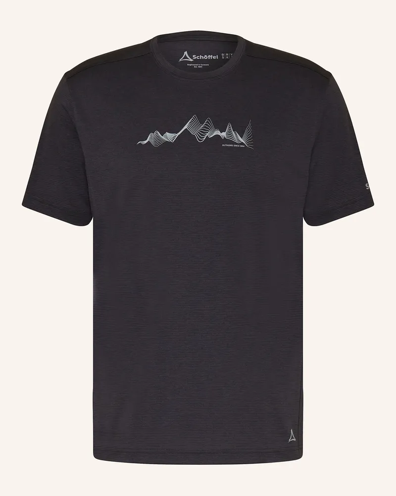 Schöffel T-Shirt SULTEN Schwarz