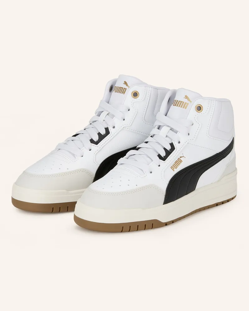 Puma High-Top Sneaker Shuffle Downtown Mid weiss Weiss
