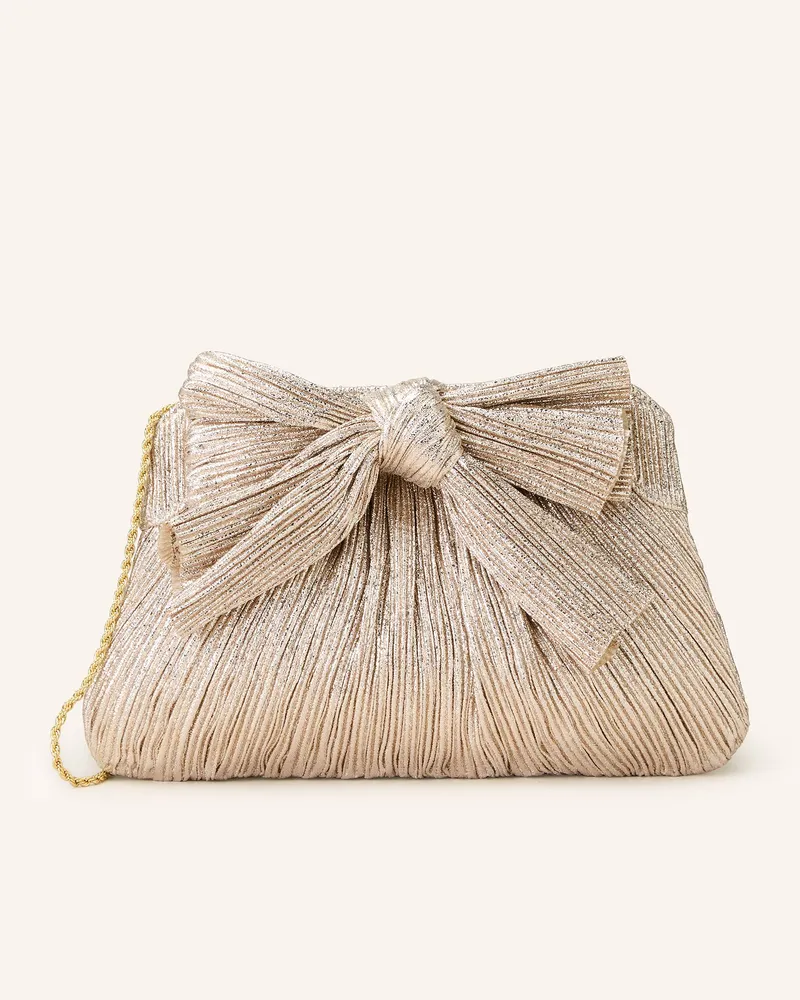 Loeffler Randall Clutch RAYNE Gold