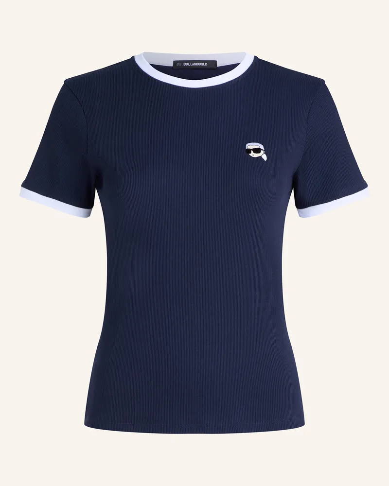 Karl Lagerfeld T-shirt Dunkelblau