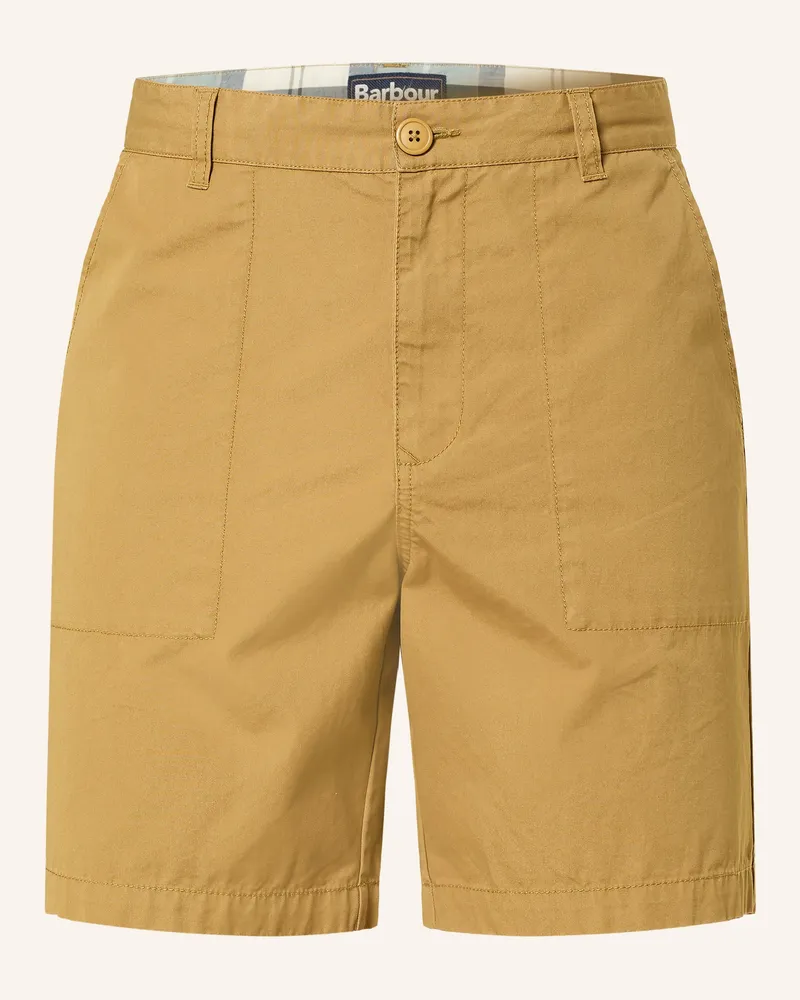 Barbour Shorts Sherbun braun Cognac