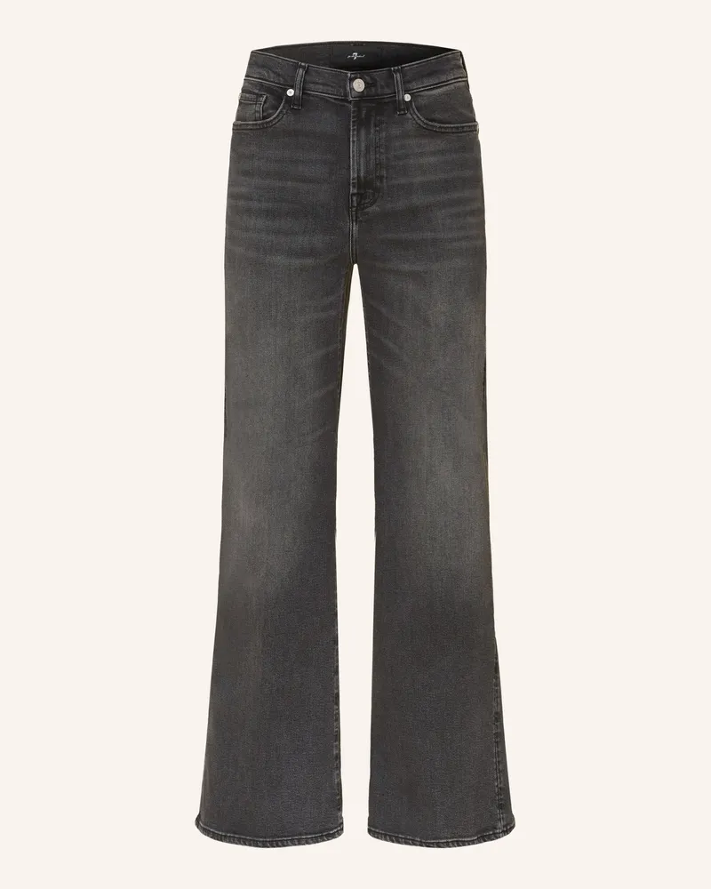 7 for all mankind Wide Leg Jeans Modern Dojo schwarz 1nu