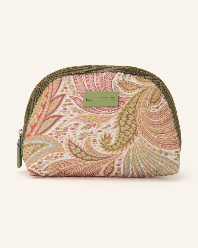 Etro Kosmetiktasche gruen Grün