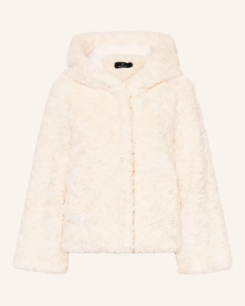 monari Kunstfell-Jacke weiss Weiss