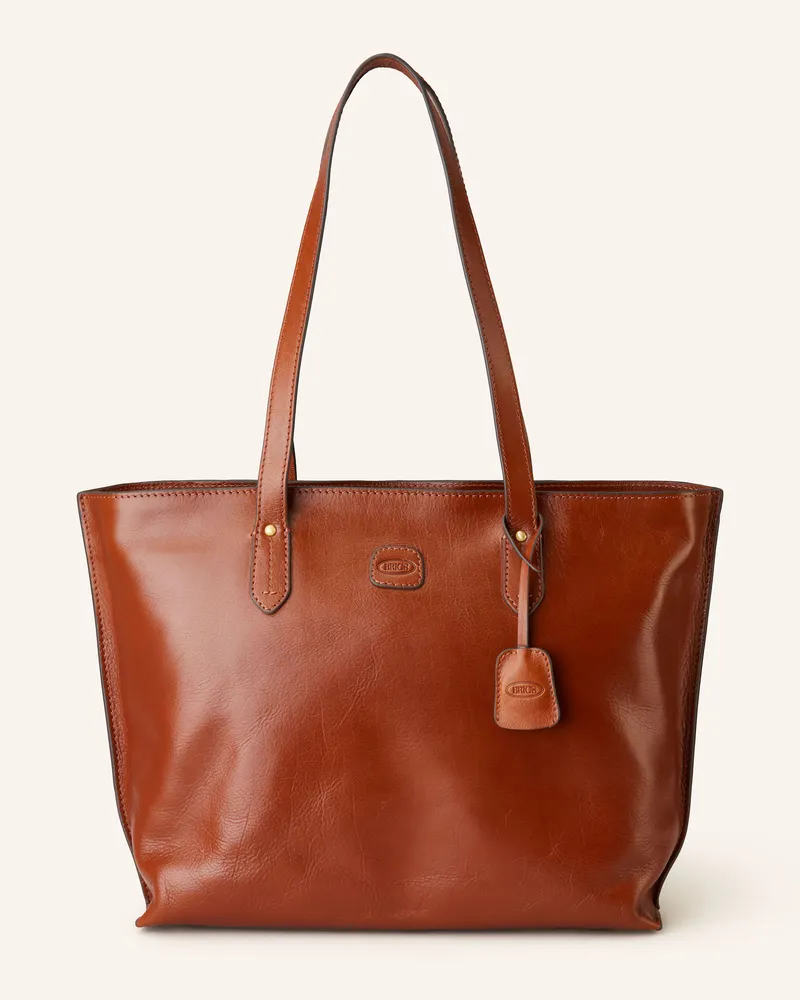Bric's Shopper VOLTERRA Braun
