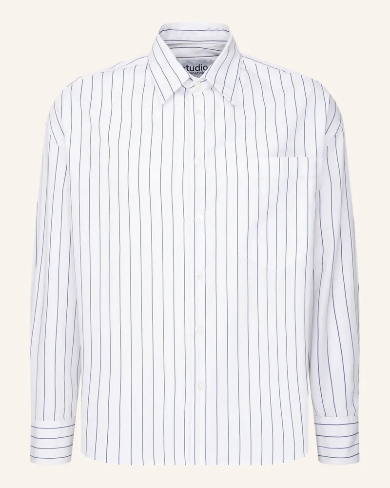 Seidensticker Fashion-Hemd Oversized Weiss