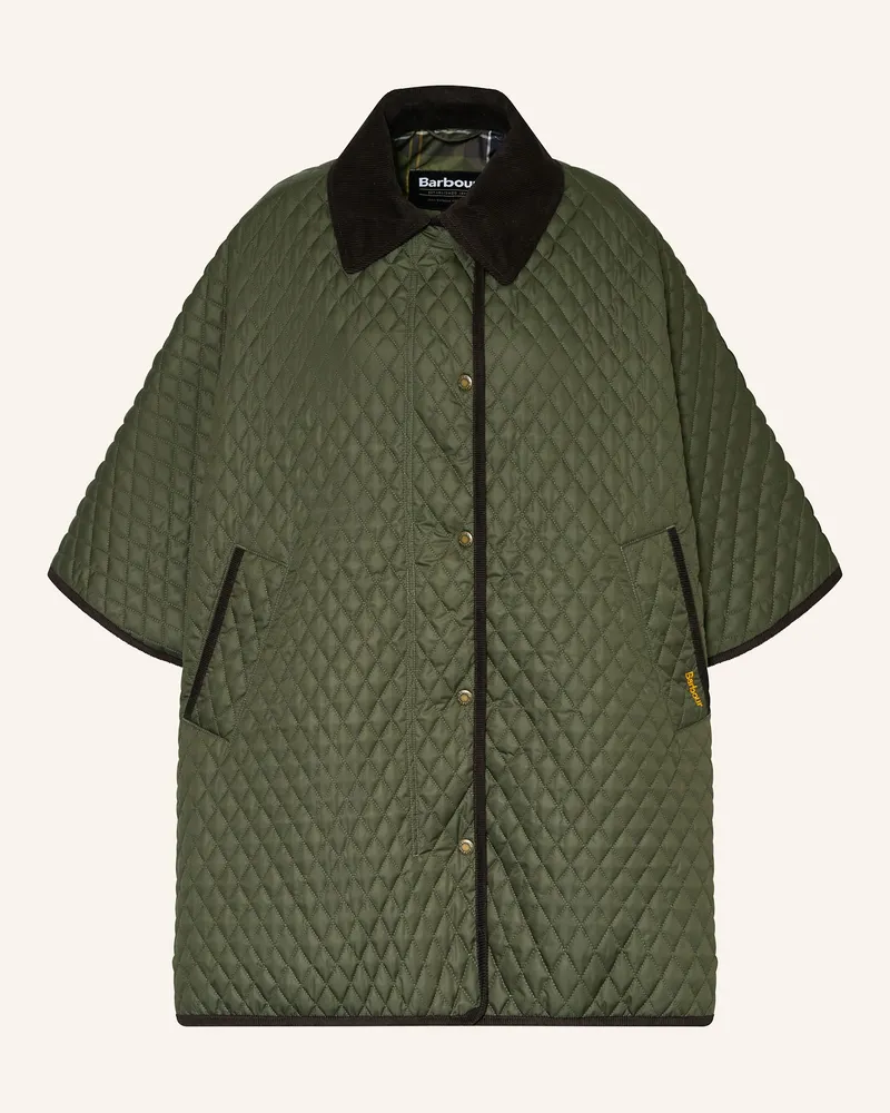 Barbour Cape Oakham gruen Oliv