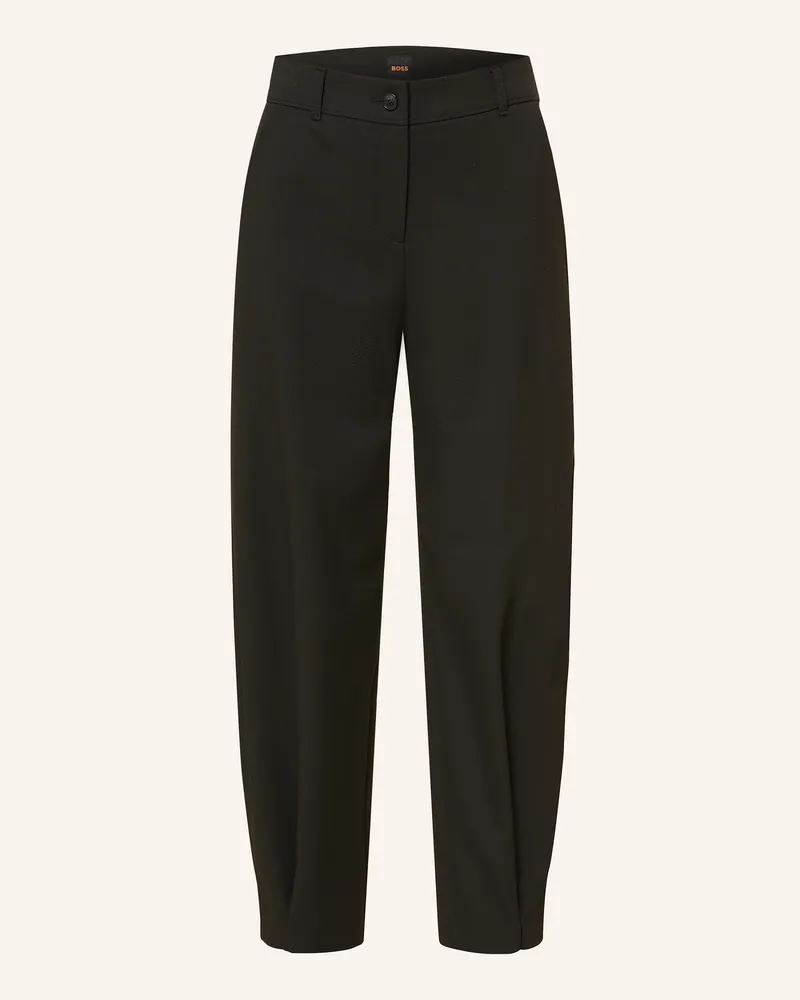 HUGO BOSS 7/8-Hose TALARA Schwarz