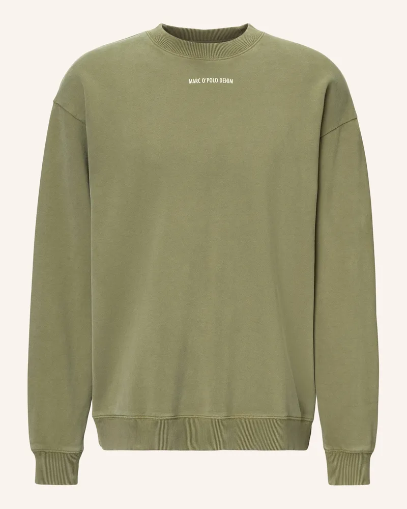 Marc O'Polo Sweatshirt Dunkelgrün