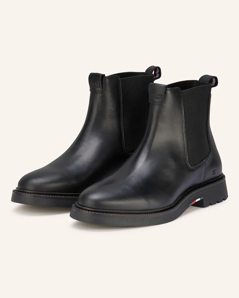 Tommy Hilfiger Chelsea-Boots Schwarz