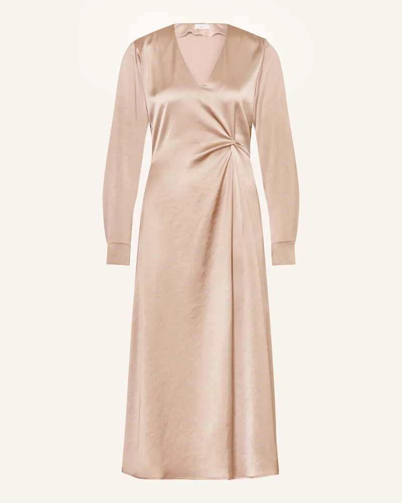Riani Satinkleid beige Taupe
