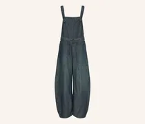 Jeans-Latzhose Parachute Dungaree blau