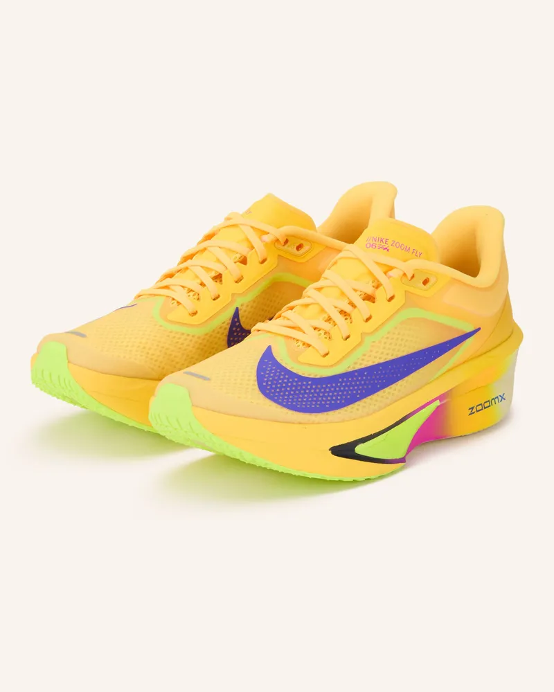 Nike Laufschuhe Zoom Fly 6 gelb Gelb
