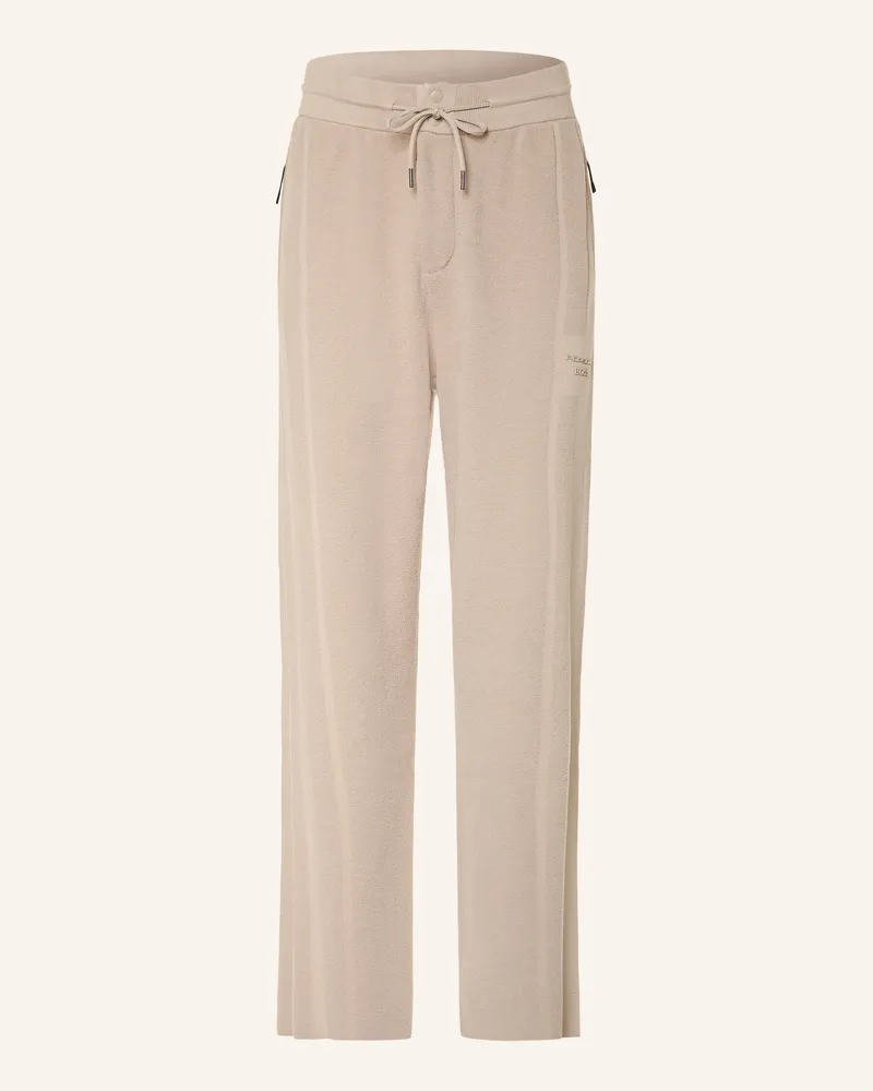 HUGO BOSS Fleecehose icons70 Im Jogging-Stil beige Beige