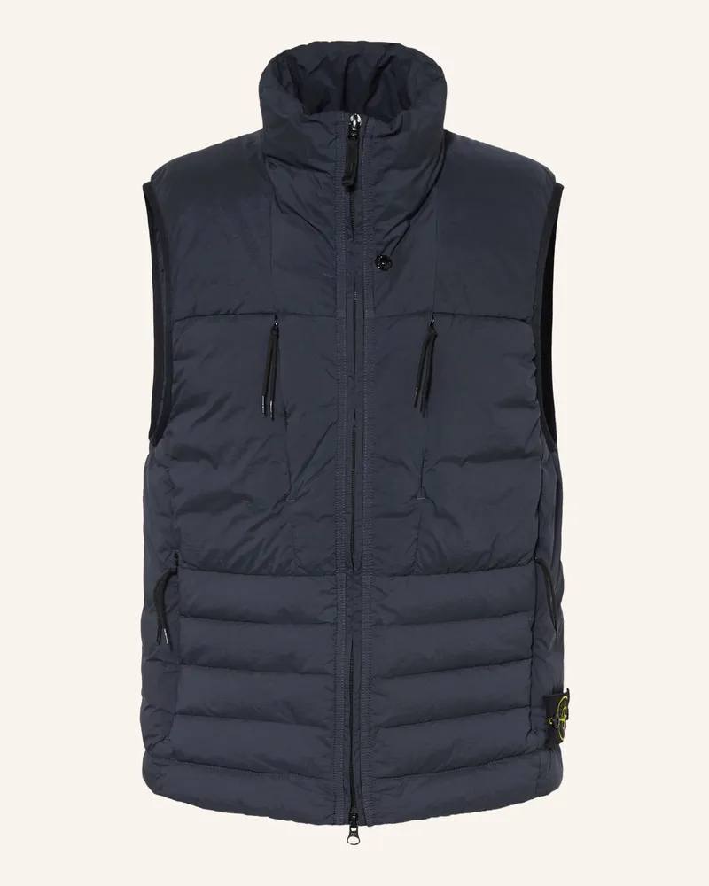 Stone Island Daunenweste Dunkelblau