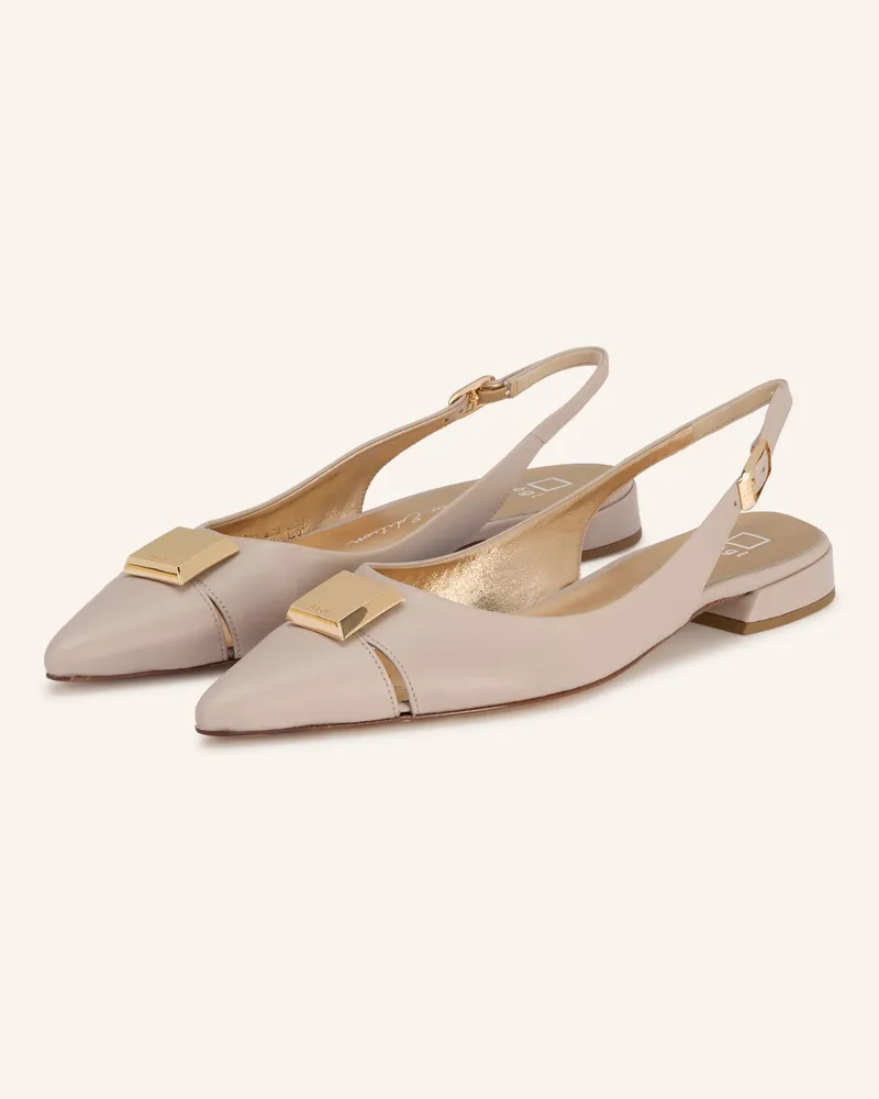 Högl Slingballerinas SIMONE mit Cut-outs Beige