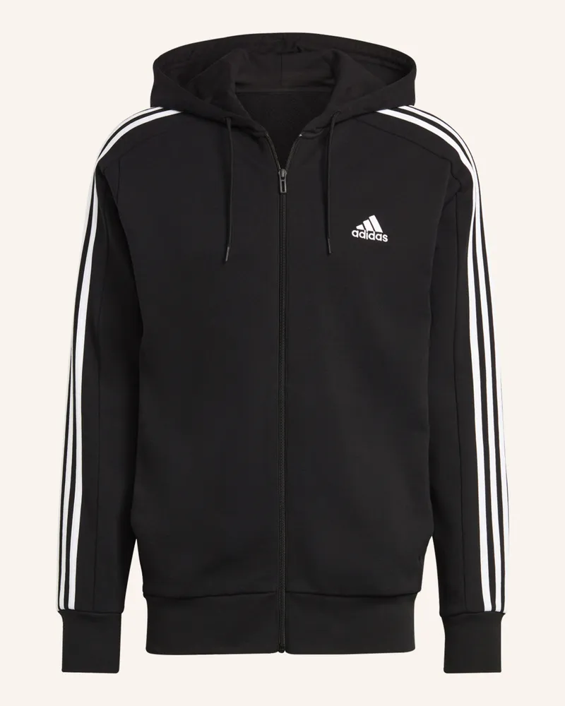 adidas Sweatjacke Essentials schwarz Schwarz