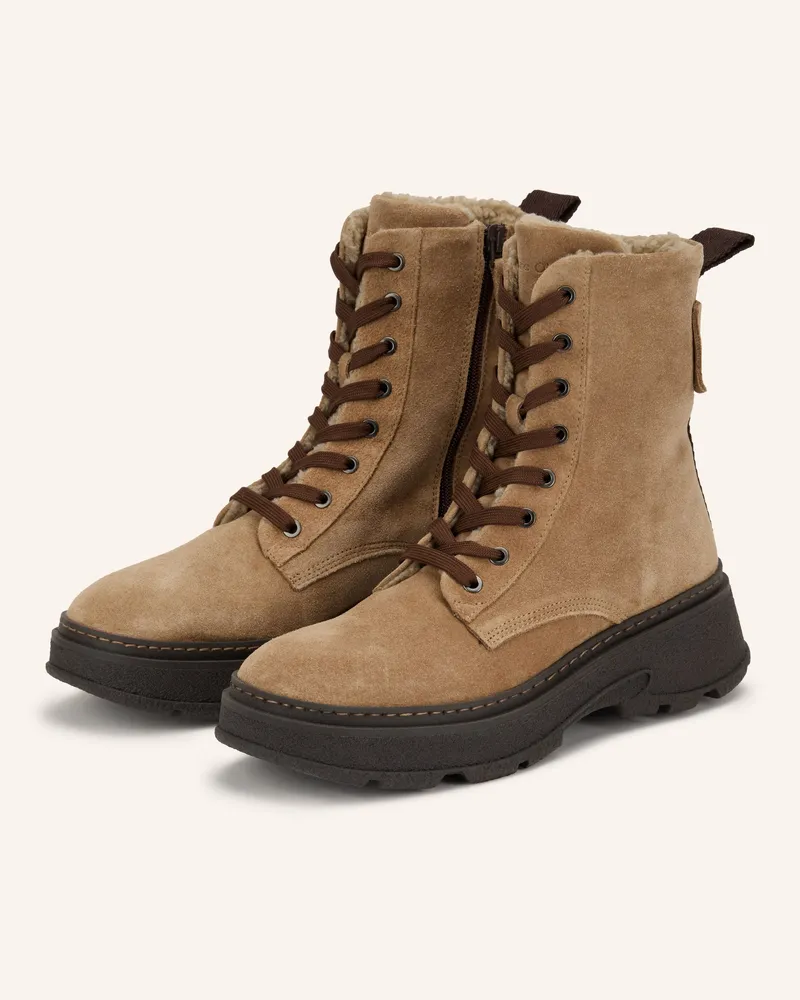 Marc O'Polo Schnürboots Elisa beige Beige