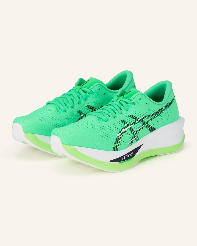 Asics Laufschuhe Sonicblast gruen Neongrün