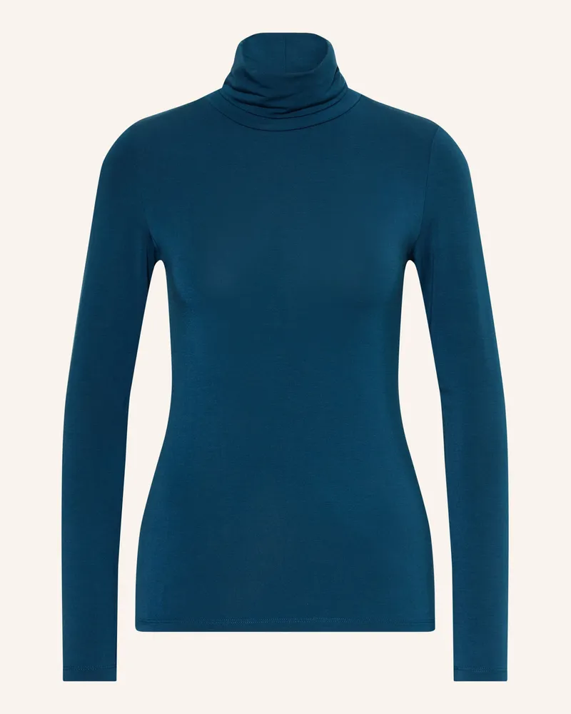 Darling Harbour Rollkragenshirt gruen Petrol