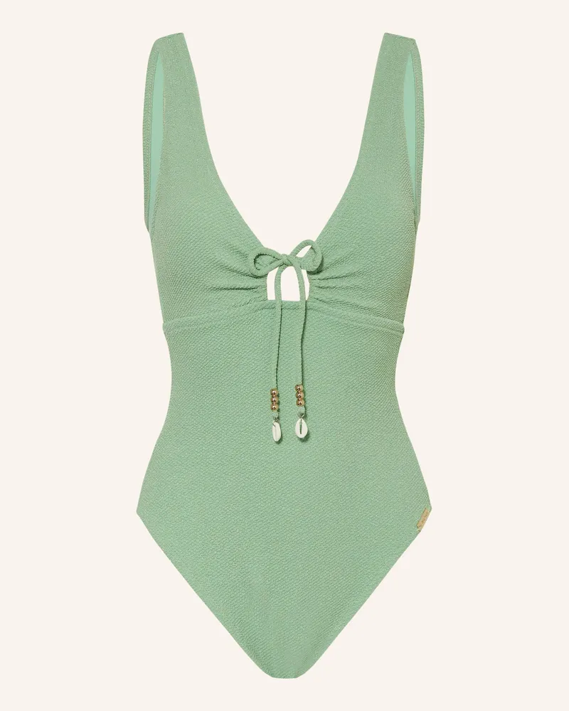 watercult Badeanzug Swim Sparkle gruen Hellgrün