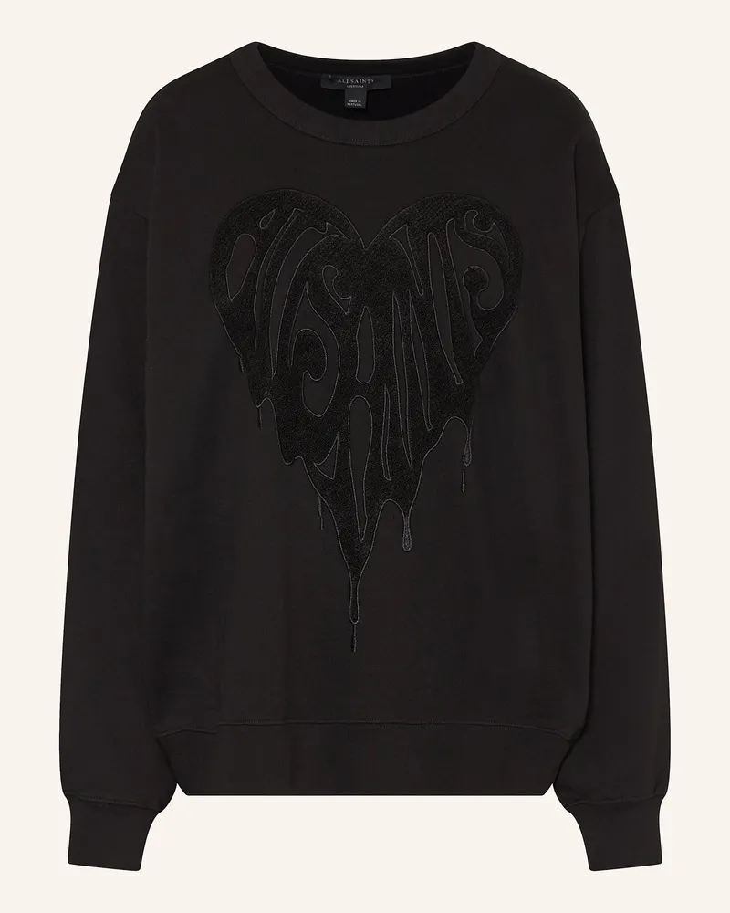 AllSaints Sweatshirt TRIP Schwarz
