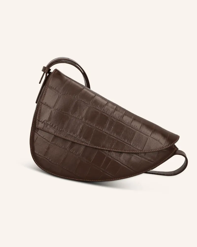 KAAI Umhängetasche Rebel Crossbody braun Dunkelbraun