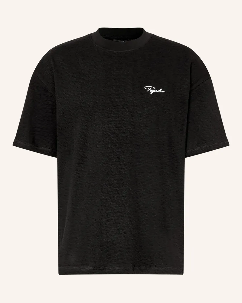 PEGADOR Oversized-Shirt Signar schwarz Schwarz
