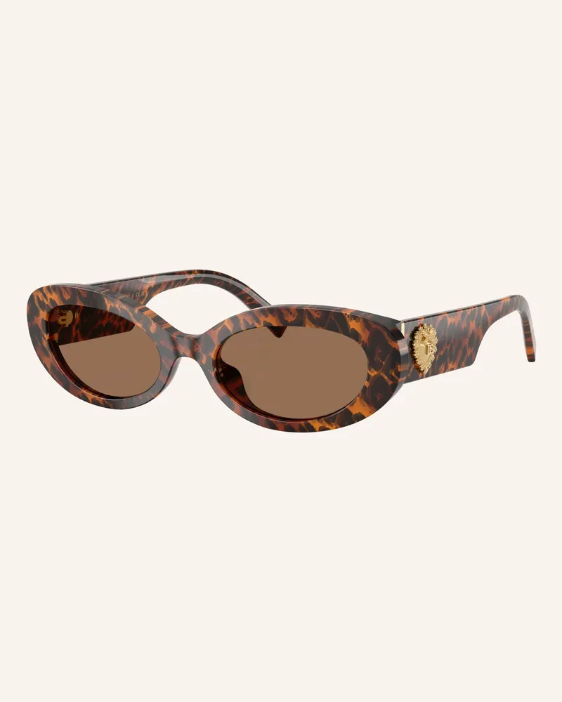 Dolce & Gabbana Sonnenbrille dg4537 braun Leo