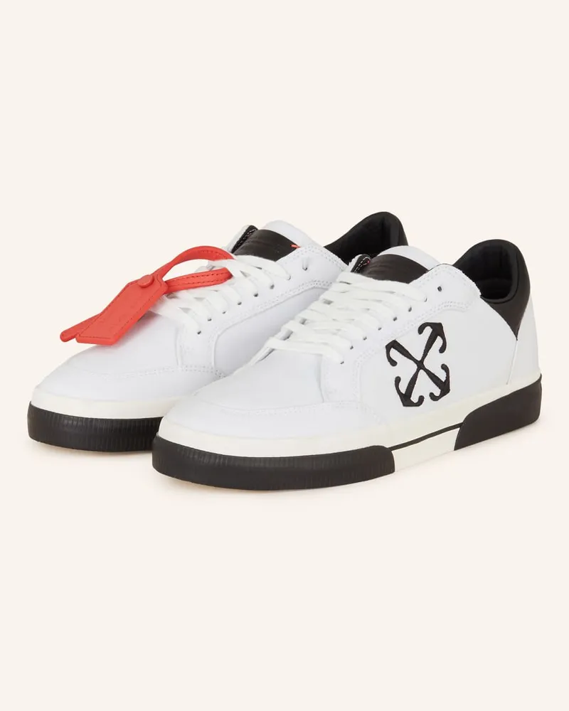 OFF-WHITE Sneaker NEW LOW VULCANIZED Weiss