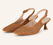 Slingpumps MARUCA mit Schmucksteinen