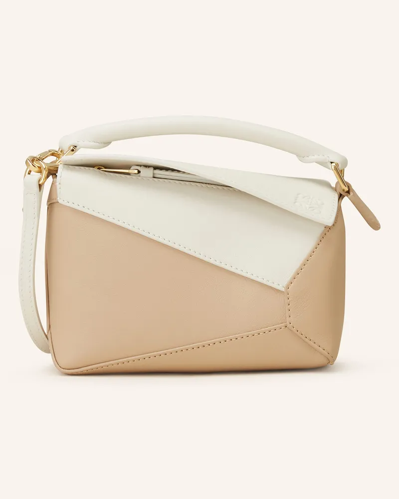 Loewe Umhängetasche PUZZLE EDGE MINI Weiss