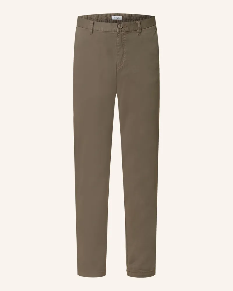 paul Chino Comfort Fit Oliv
