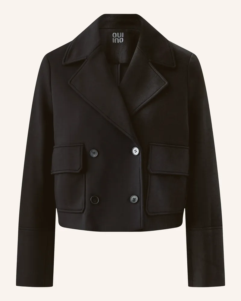 Oui  Blazer schwarz Schwarz