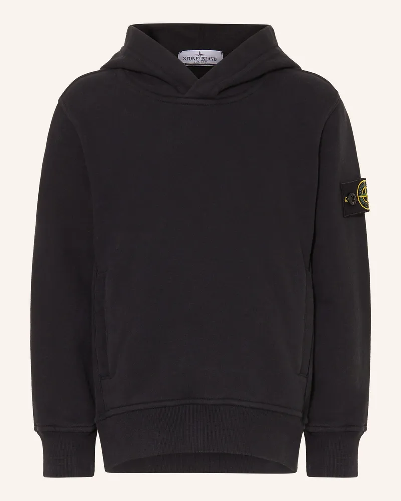 Stone Island Hoodie Schwarz
