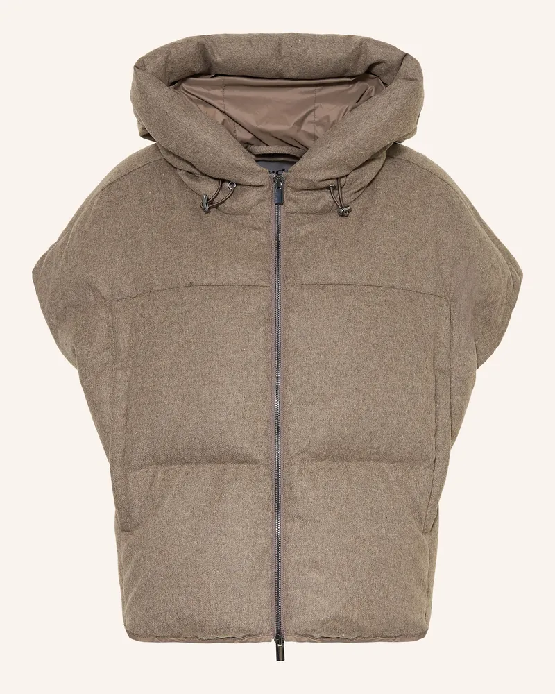 someday. Daunenweste Venkina beige Taupe