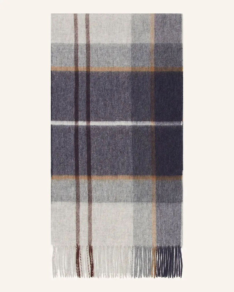 Barbour Schal CARRBRIDGE Blau