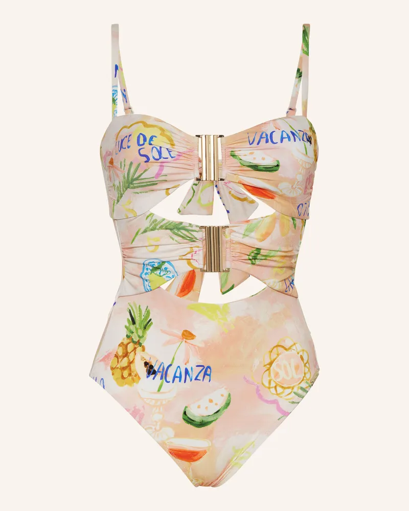 watercult Badeanzug VACATION FIZZ Nude