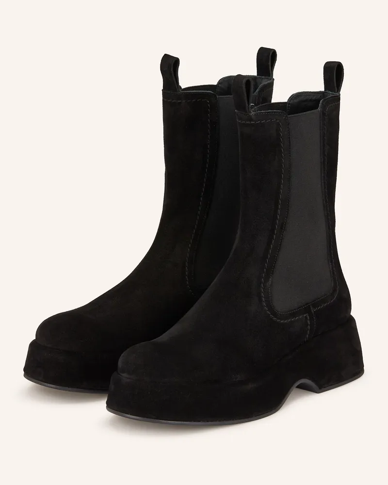 Pons Quintana Chelsea-Boots schwarz Schwarz