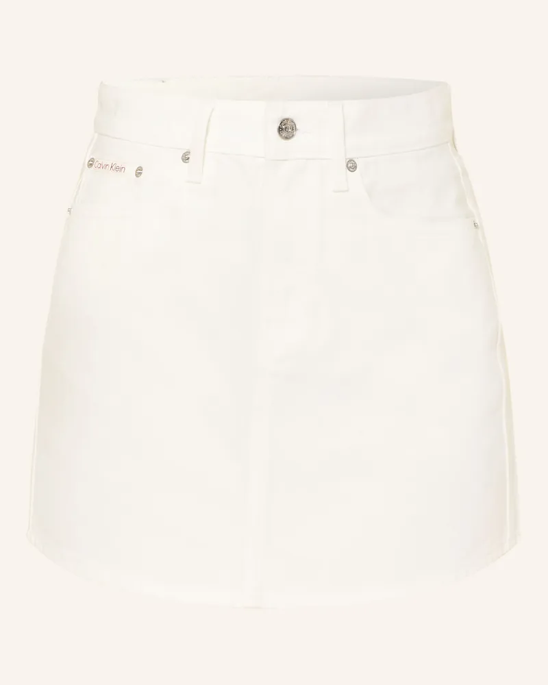 Calvin Klein Jeansrock Weiss