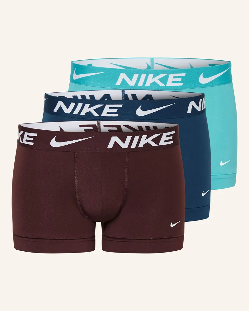 Nike 3er-Pack Boxershorts MICRO ESSENTIAL Türkis