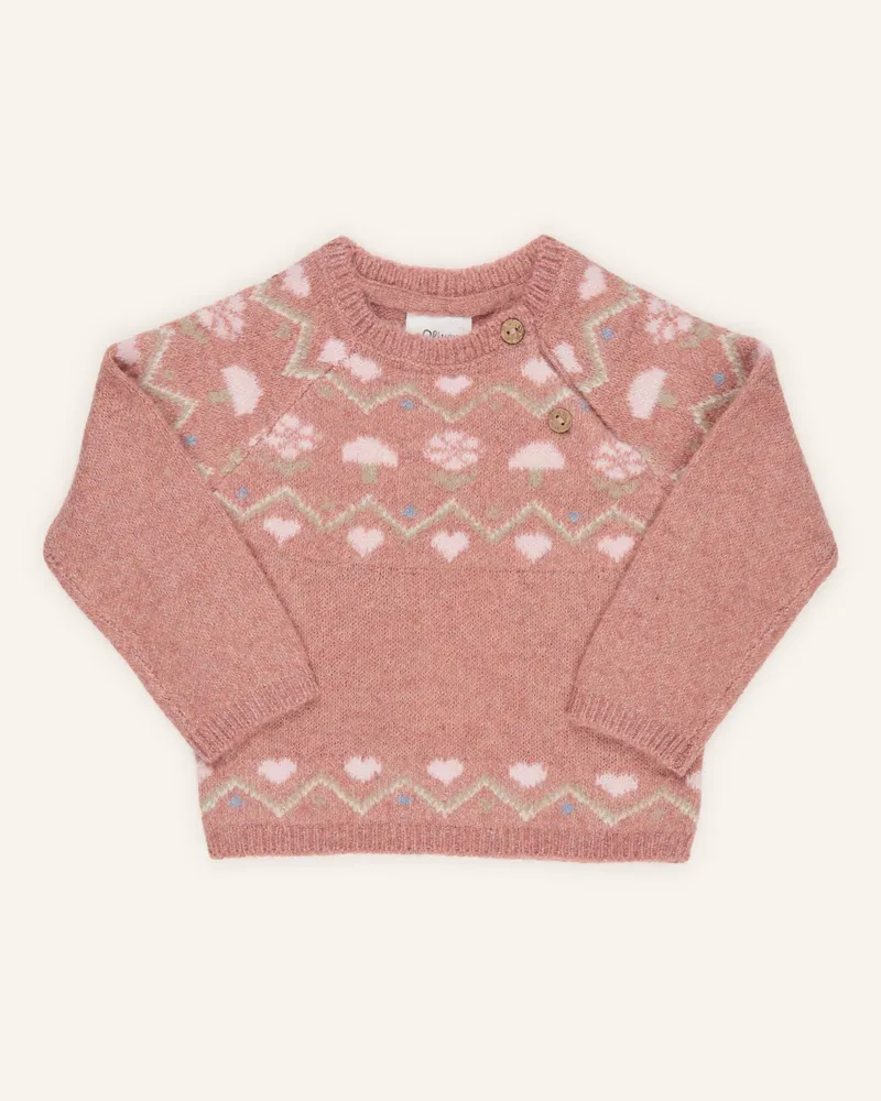 S.Oliver Pullover rosa Altrosa