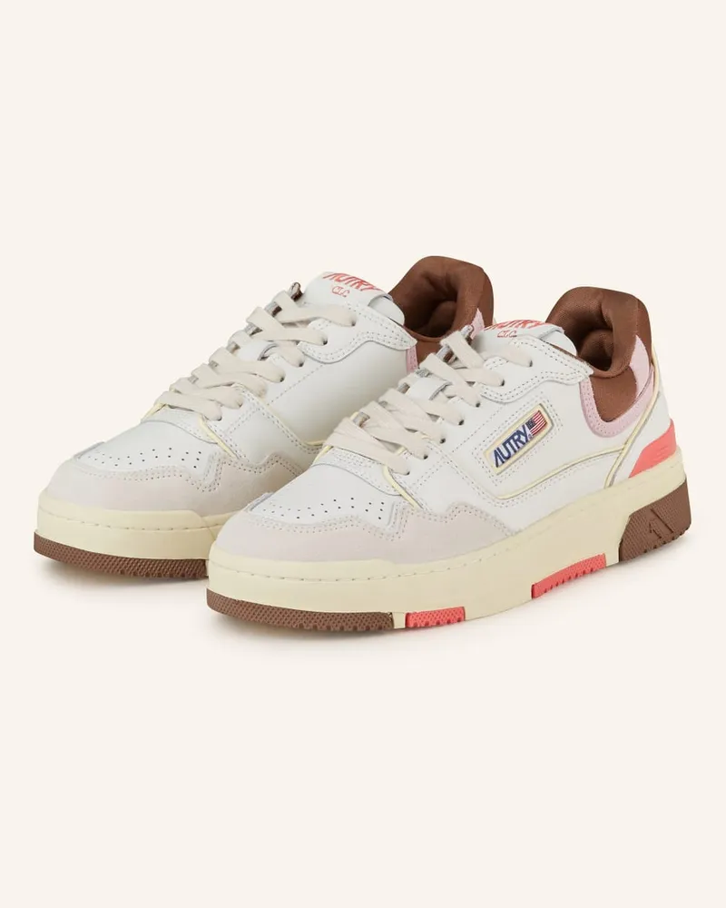 AUTRY Sneaker CLC LOW - WEISS/ CREME/ HELLGELB Beige