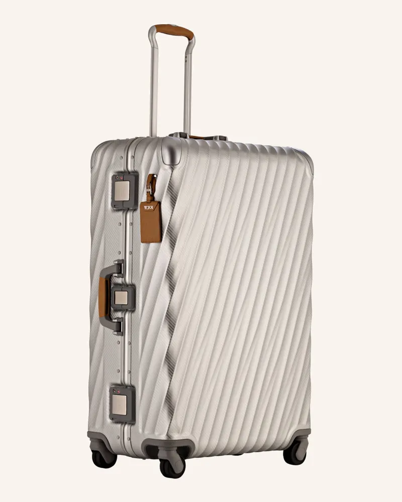 Tumi 19 Degree Aluminium Trolley Extended Trip silber Silber