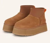 Plateau-Boots Classic Mini Dipper braun