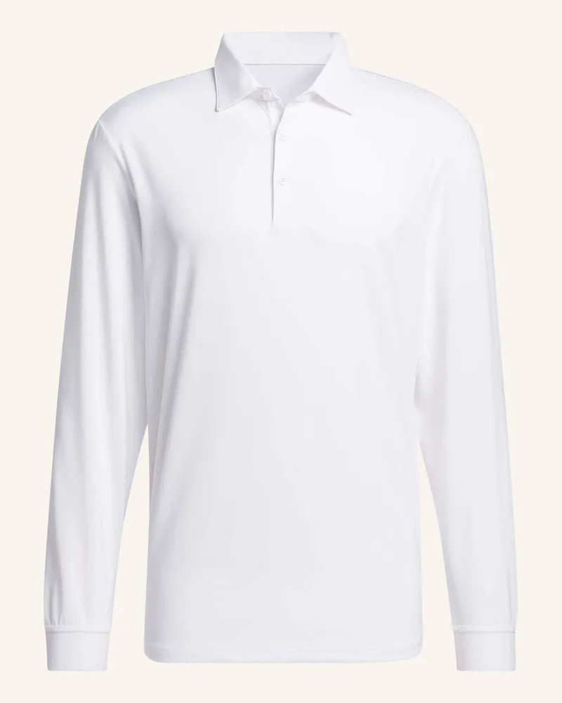 adidas Langärmeliges Poloshirt weiss Weiss