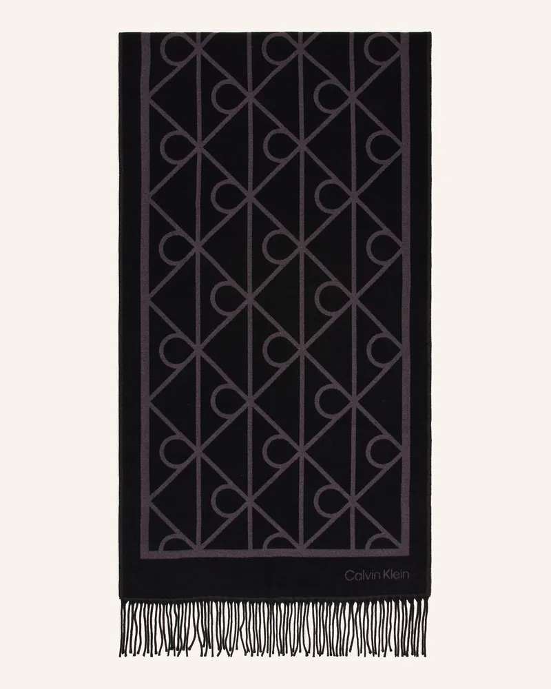 Calvin Klein Schal Schwarz